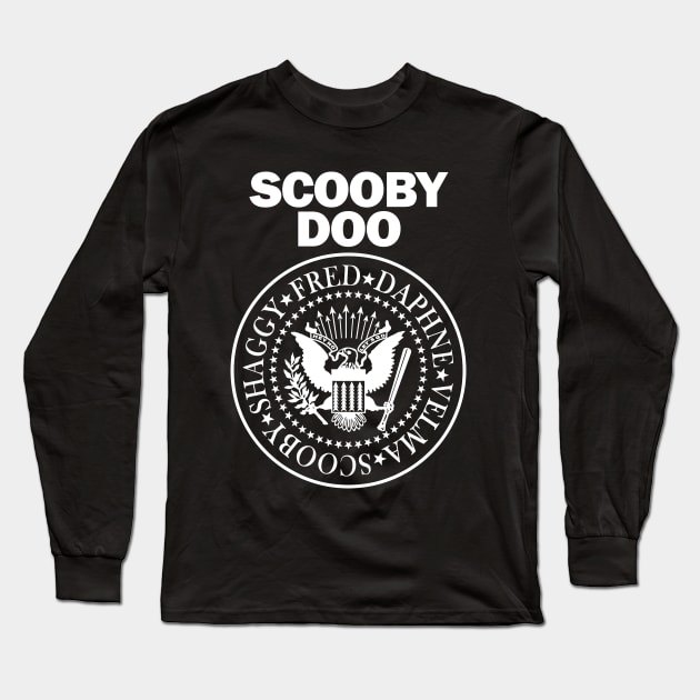 Rock N Roll x Scooby Doo Long Sleeve T-Shirt by muckychris